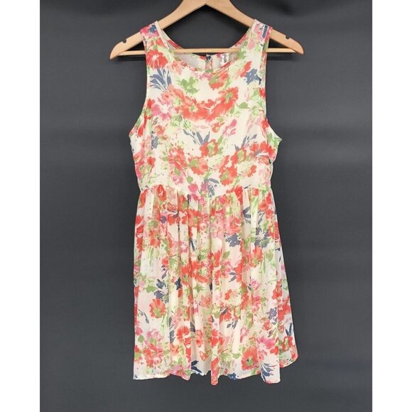 Others Follow Dresses & Skirts - Others Follow Women's Floral Sleeveless Dress M Summer Party Wedding Guest
